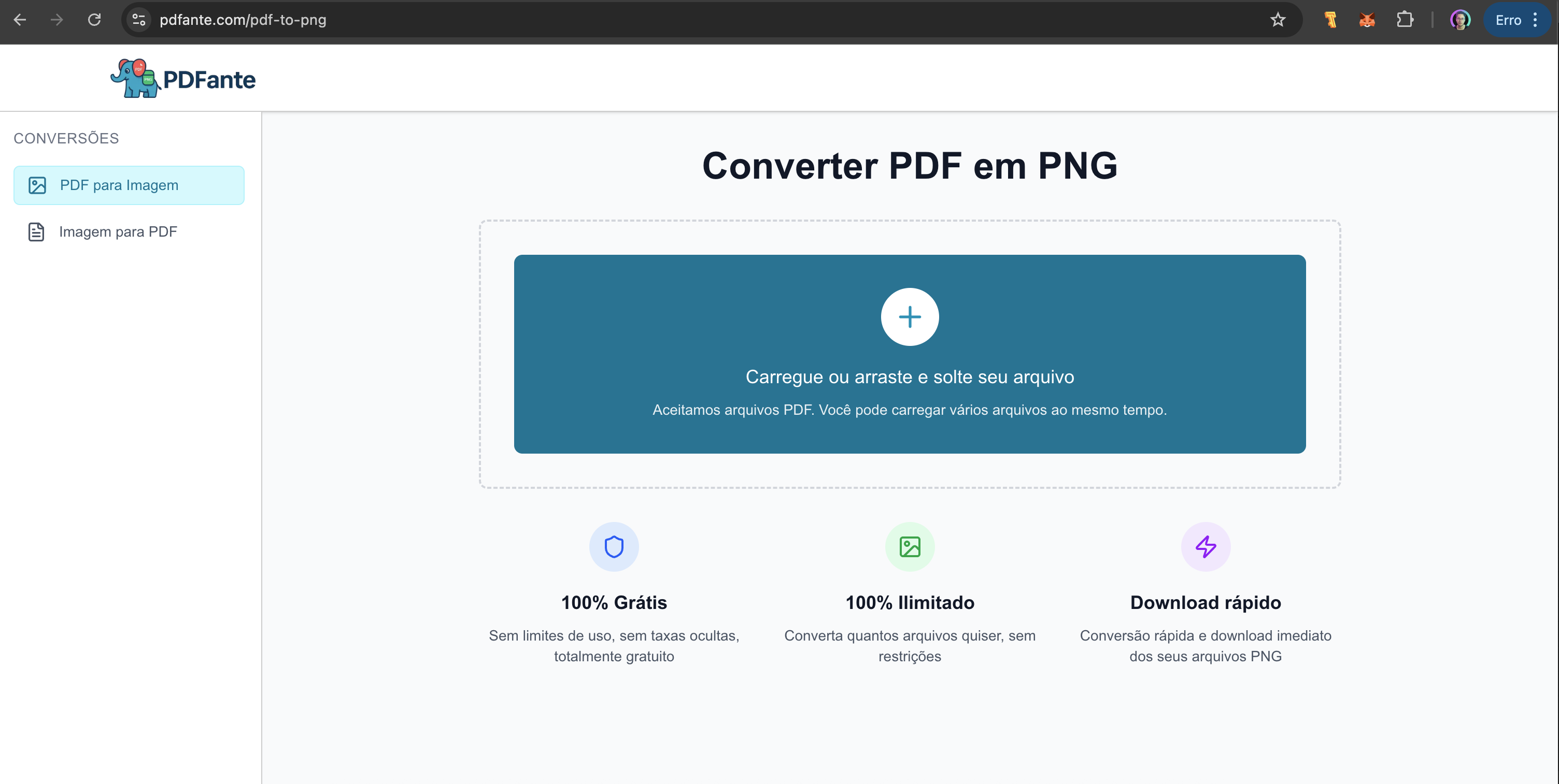 Mídia 3 de Pdfante - Free PDF to image conversor - Conversor de PDF para Imagem