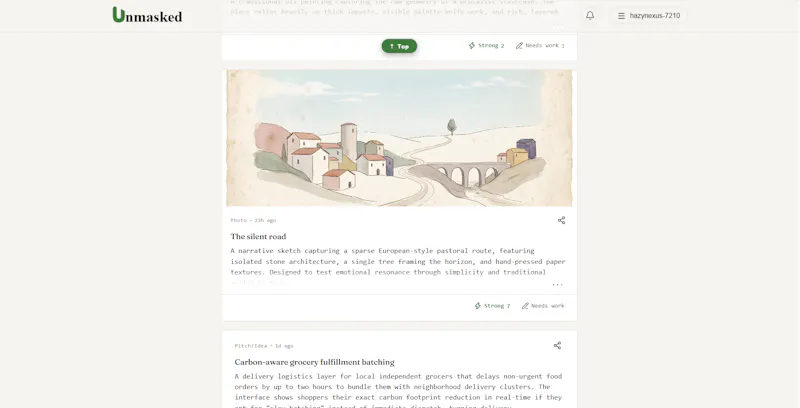 Unmasked screenshot 5