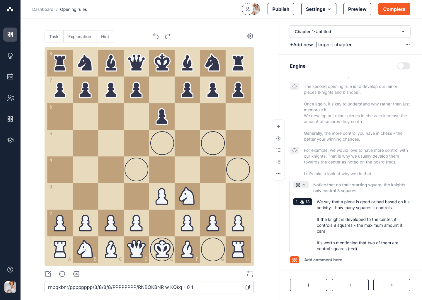 Chess Tent - A virtual chess gym for everyone