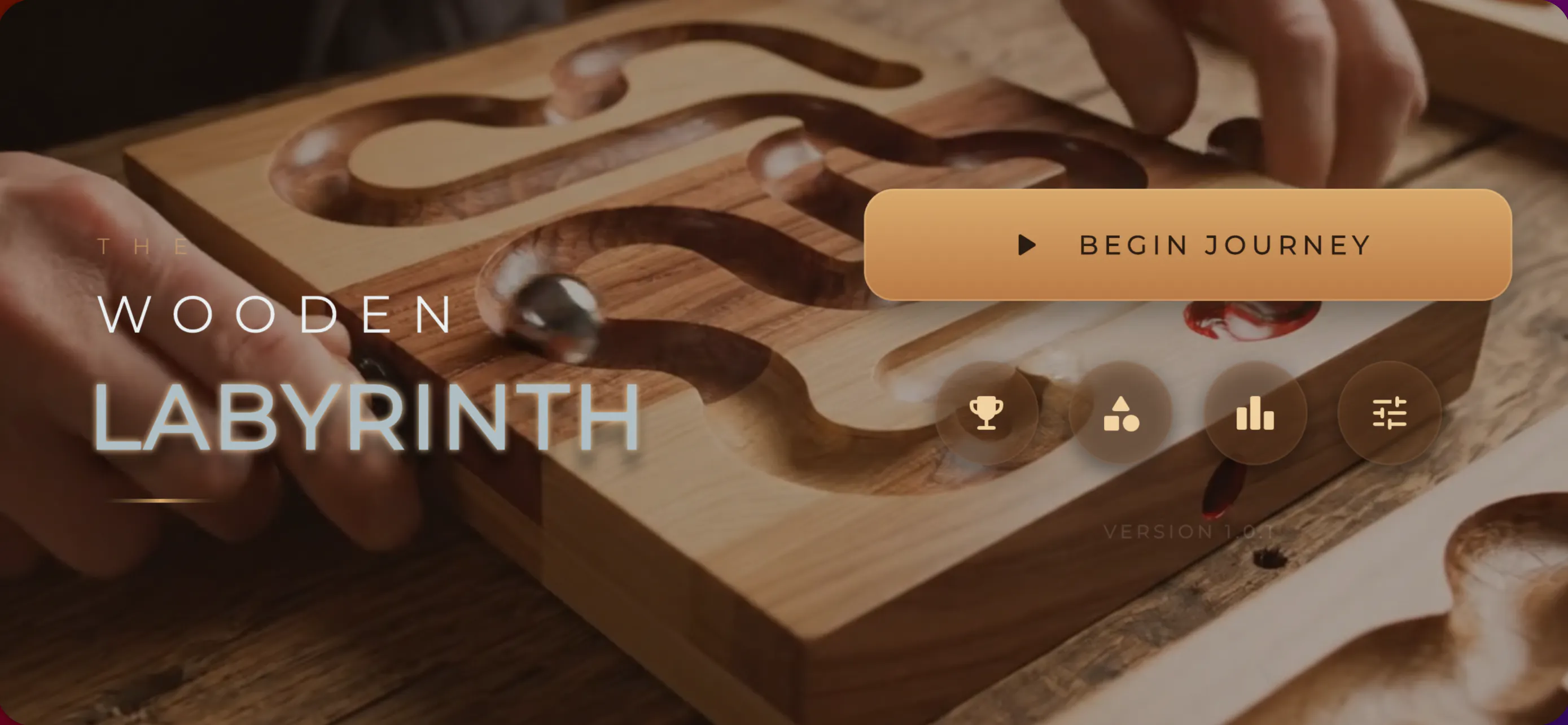 Wooden Labyrinth: Maze
