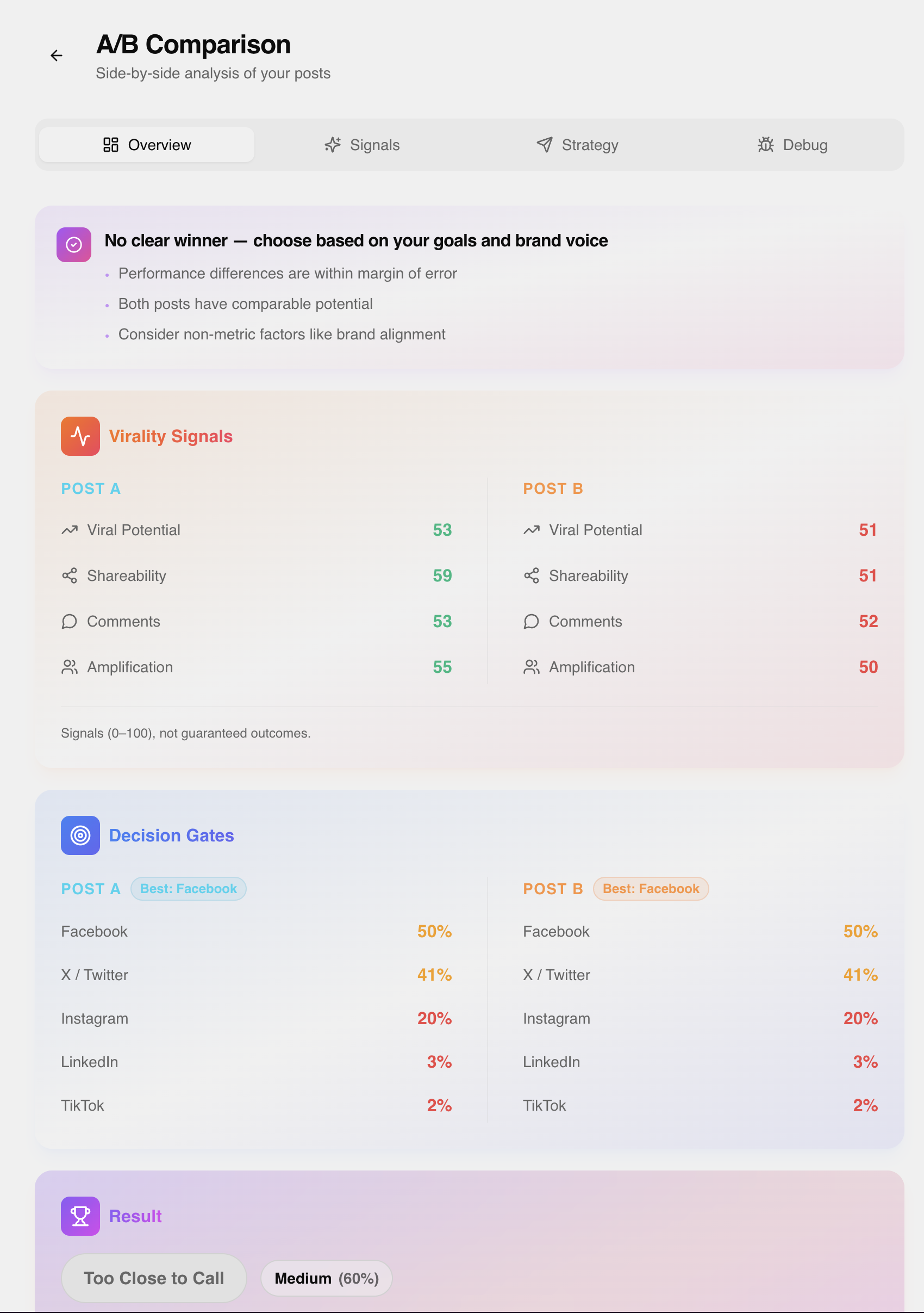 viral.expert - Screenshot 2 showing product features and functionality