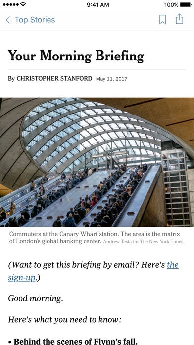 NYTimes 6.0 for iOS gallery image
