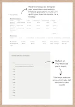 Muji inspired Personal Finance Tracker gallery image