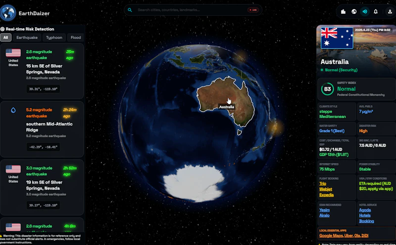 EarthDaizer screenshot 2