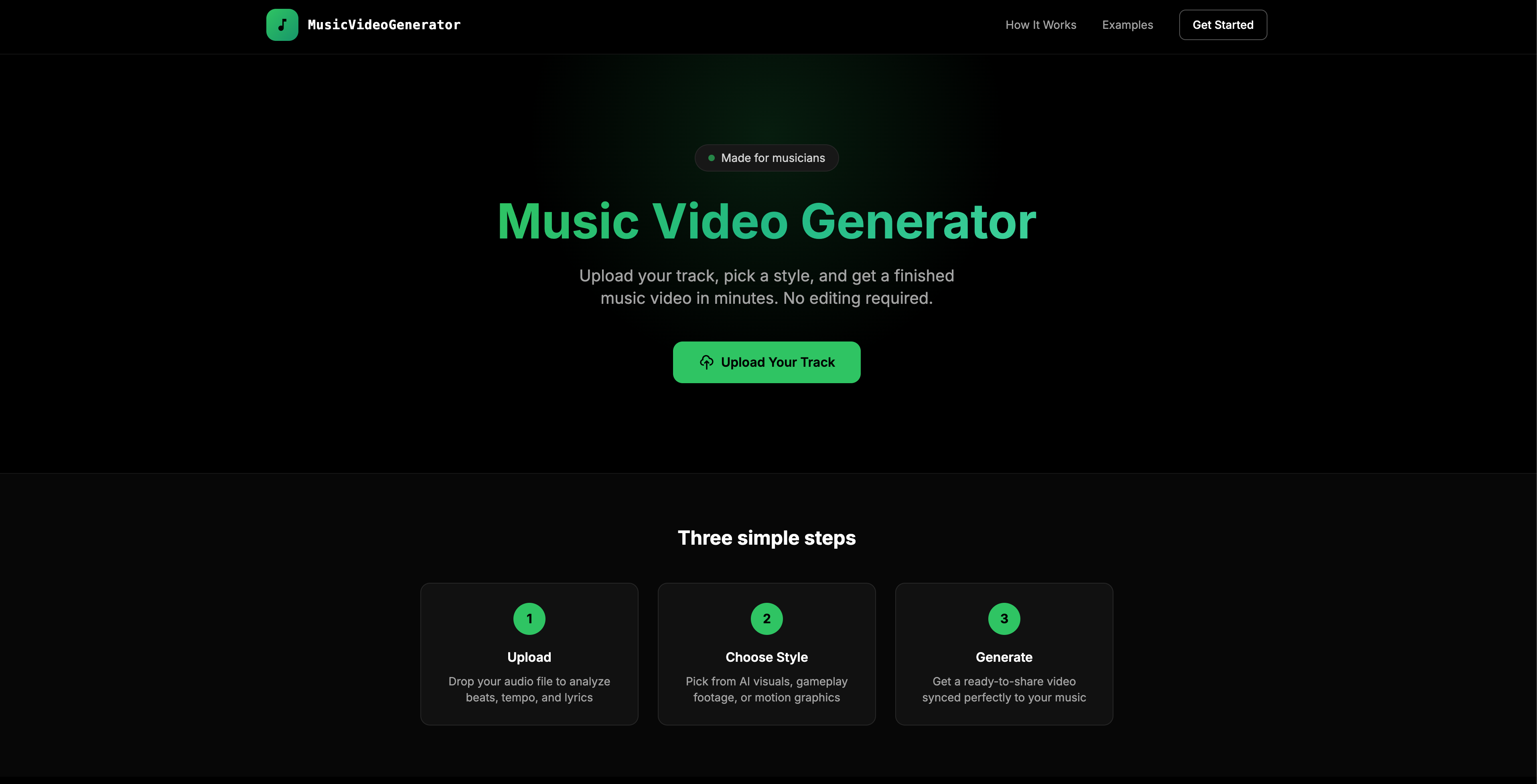 Music Video Generator gallery image