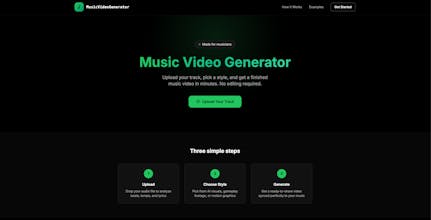 Music Video Generator gallery image