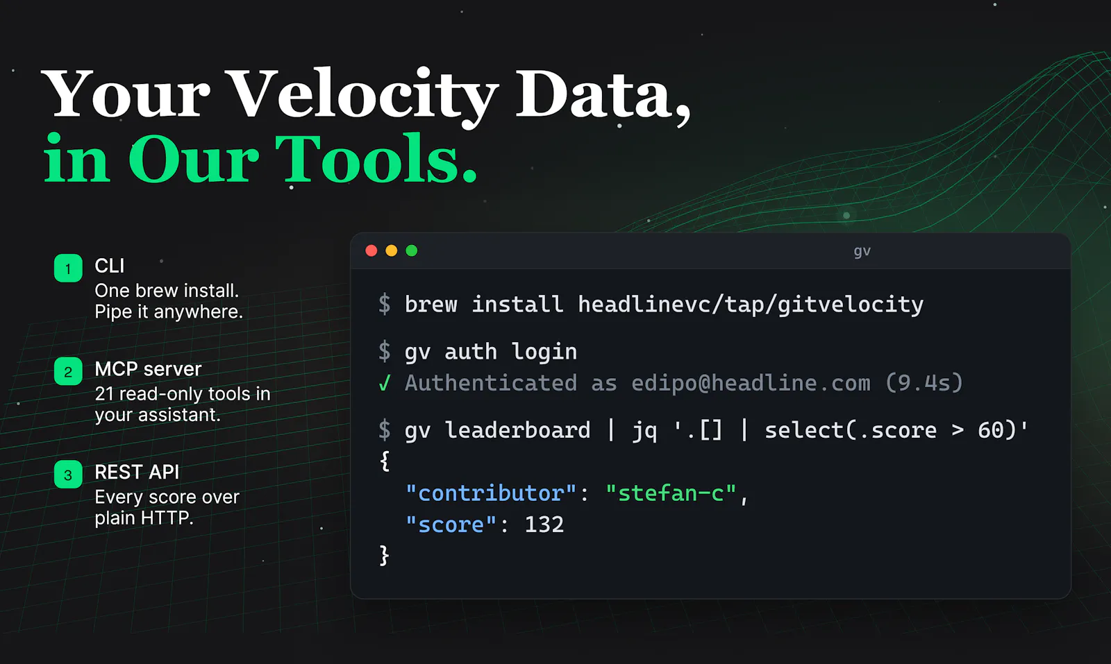 GitVelocity screenshot 6