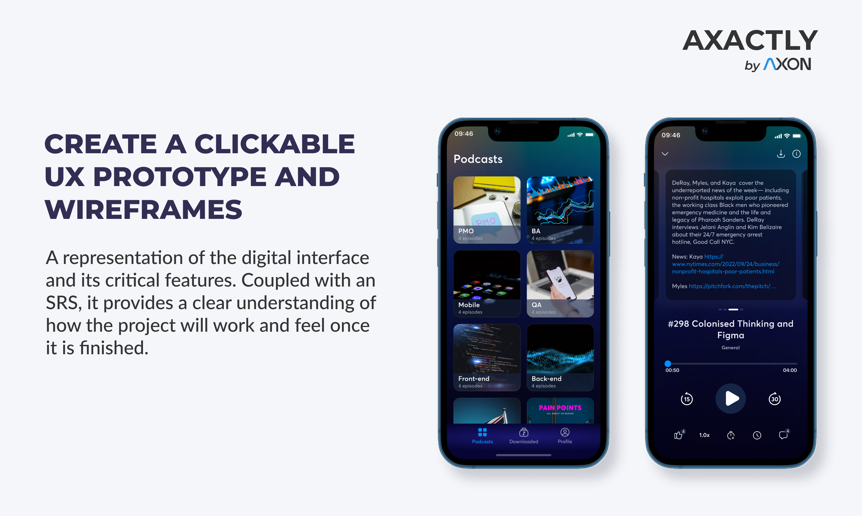 Media Axactly oleh Axon - Mengubah idea anda menjadi produk perisian yang tepat 3