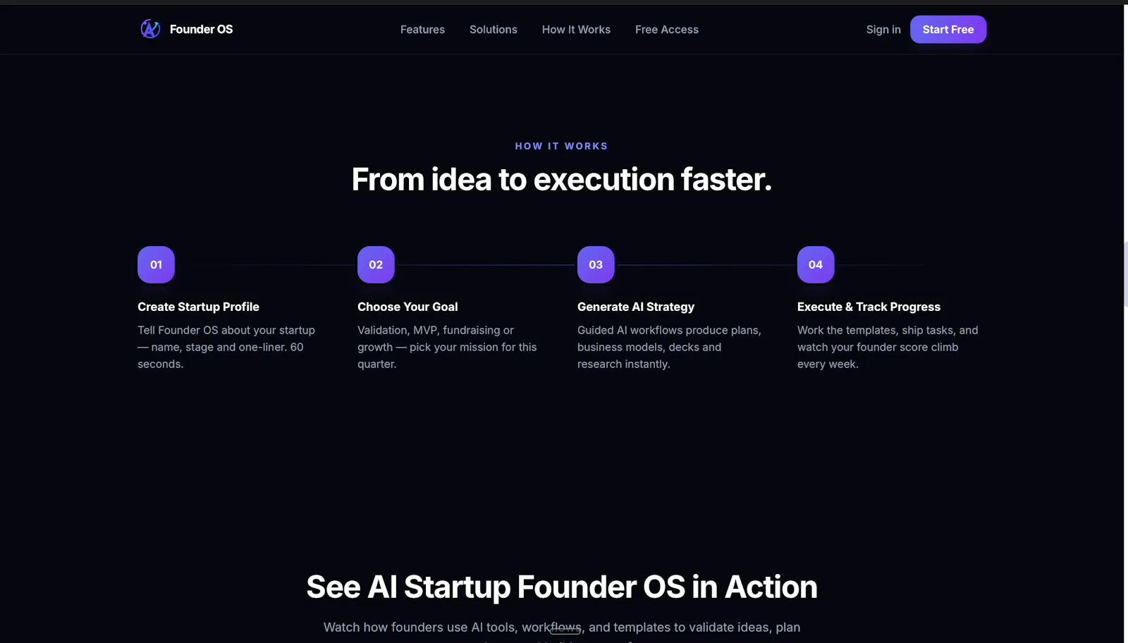 AI Startup Founder OS  screenshot 4