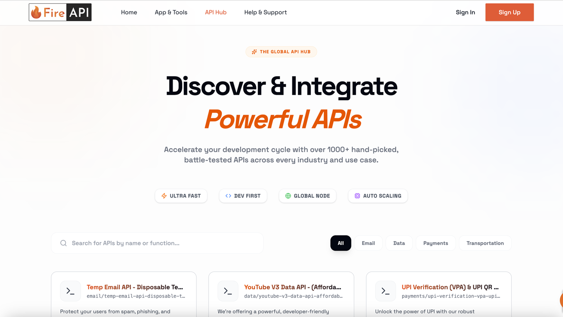 FireAPI gallery image