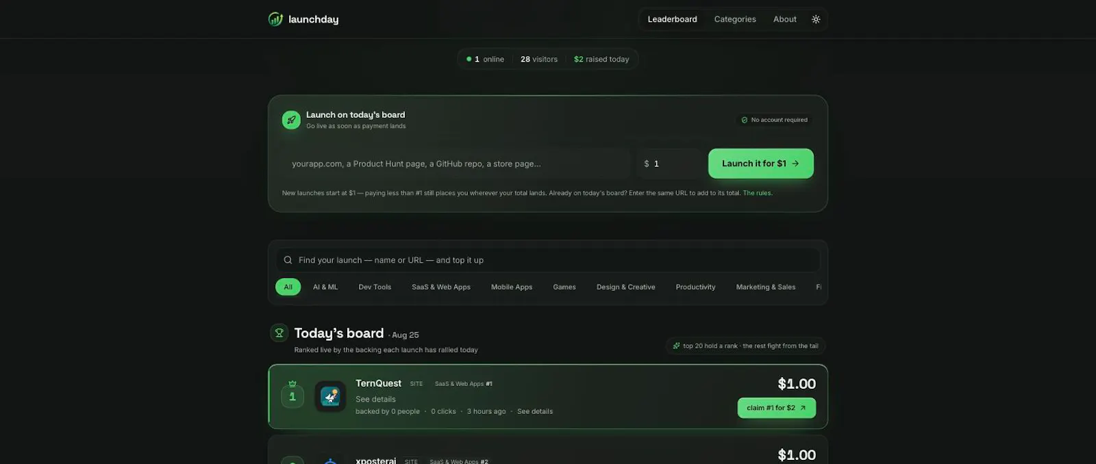 Launchday screenshot 3