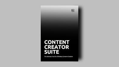 Content Creator Suite - Notion Template gallery image