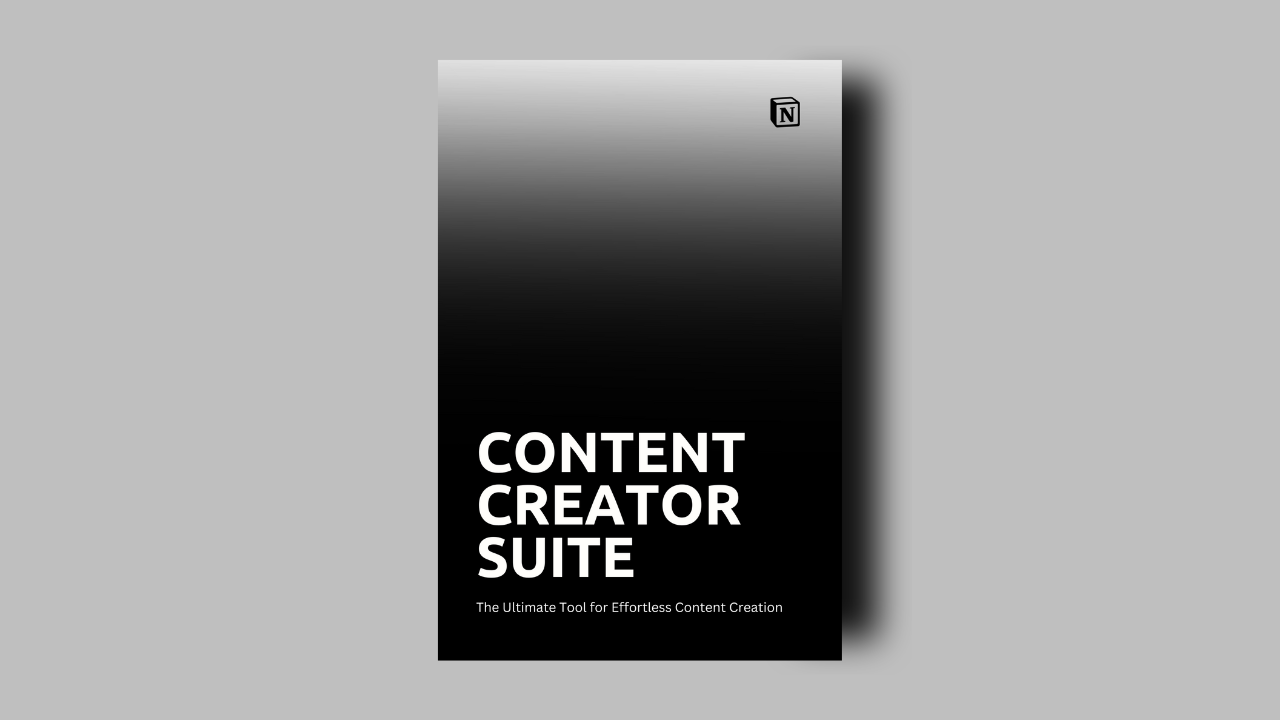 Mídia 2 de Suite de Criador de Conteúdo - Modelo de Noção