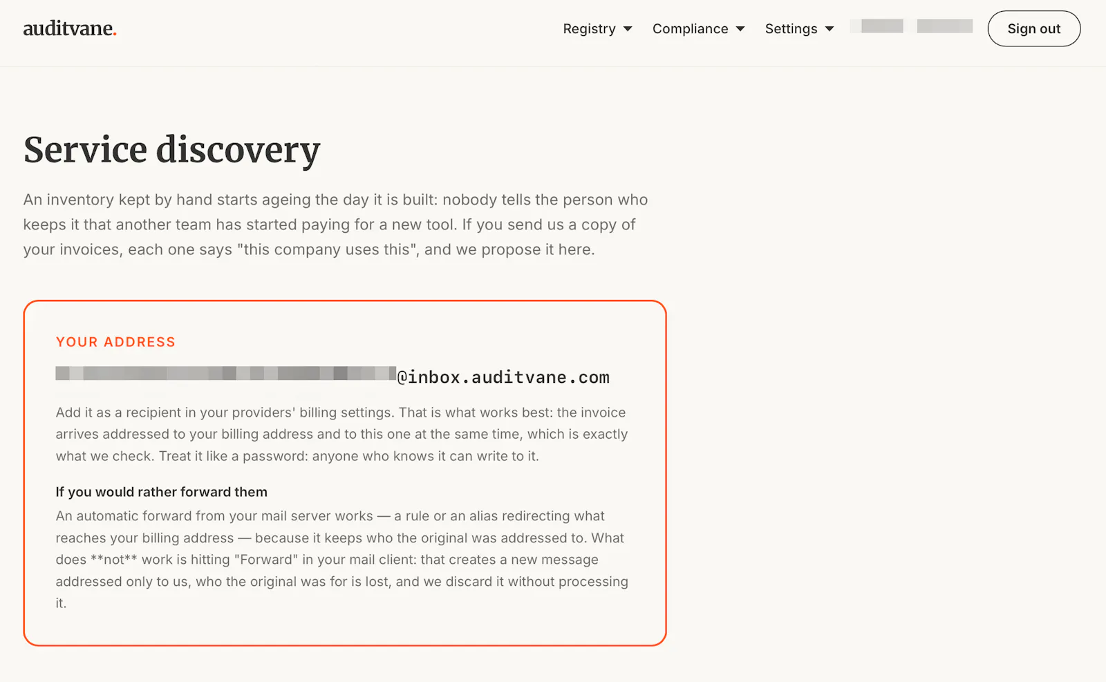 auditvane screenshot 2