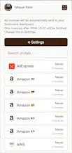 GetInvoice Chrome Extension gallery image
