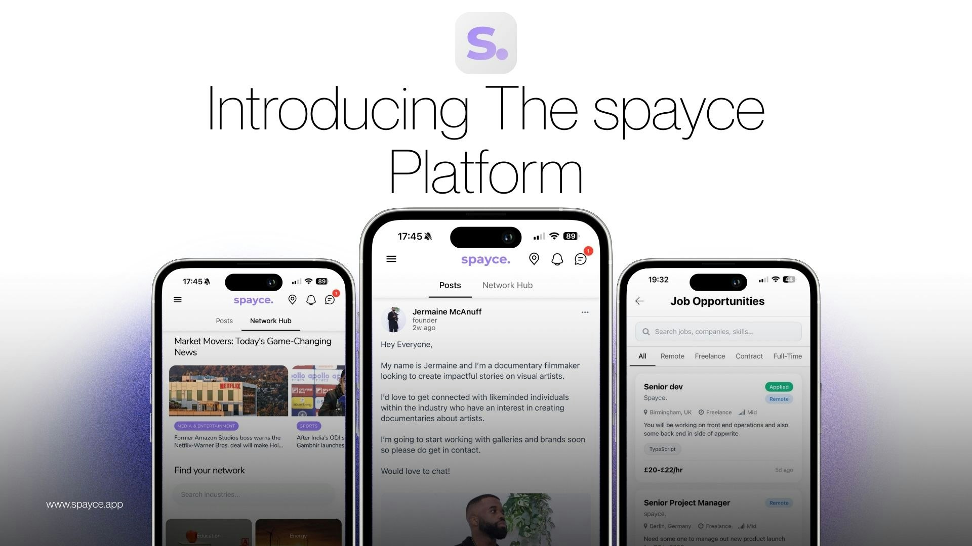 Spayce: AI Matchmaking Social Media logo