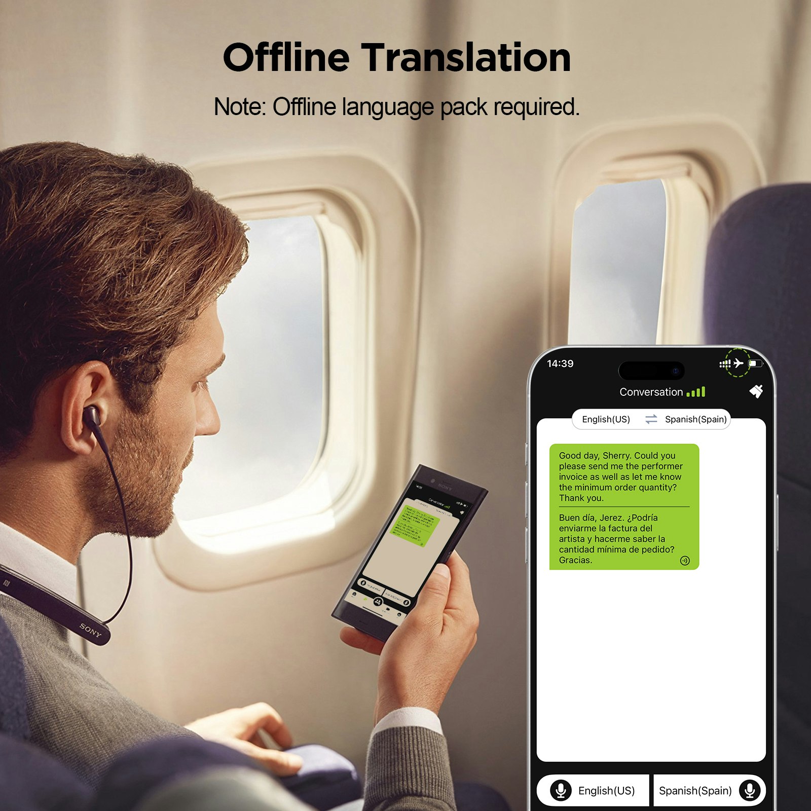 Brexlink 3-in-1 AI translator recorder  gallery image