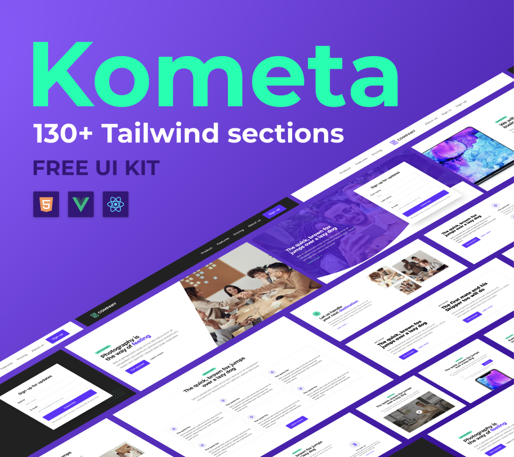 Kometa UI Kit