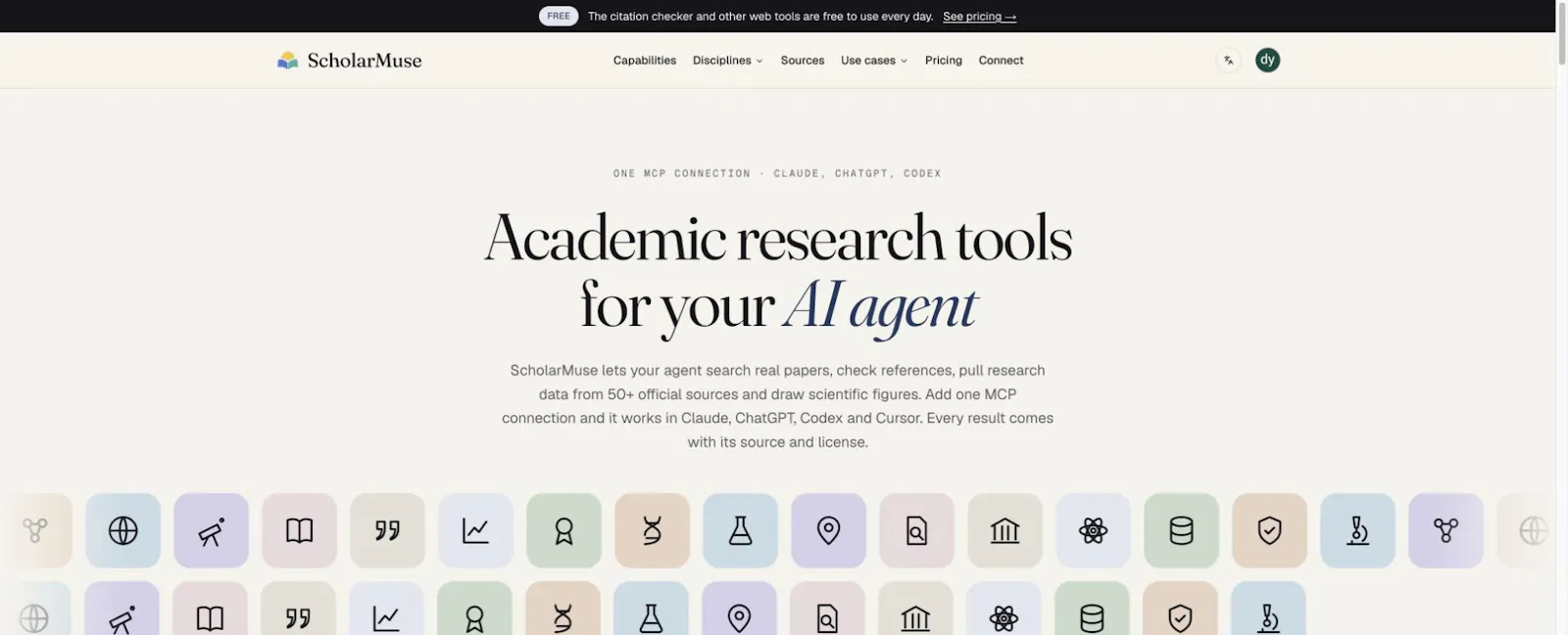 ScholarMuse screenshot 2