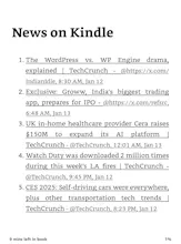 News on Kindle gallery image