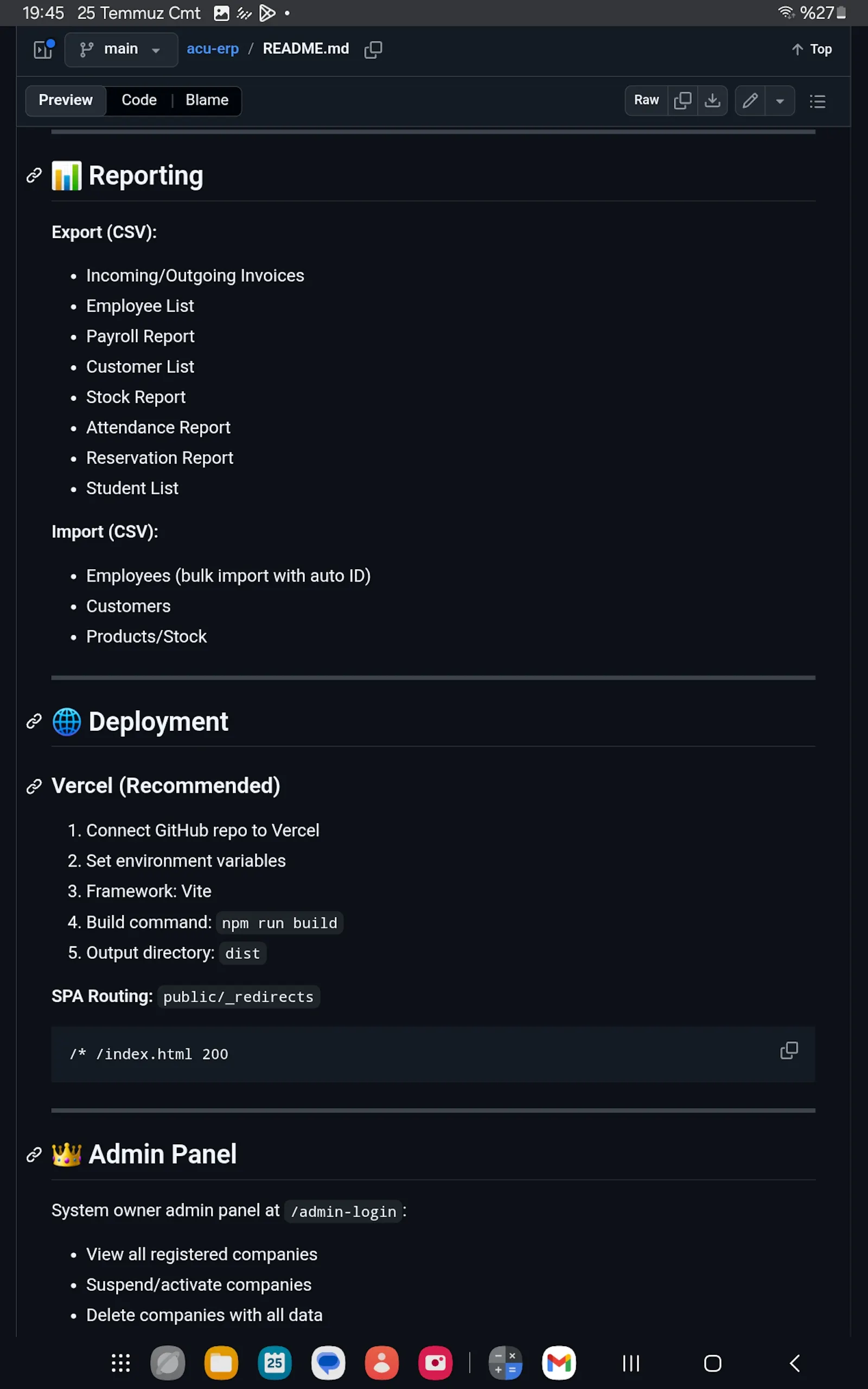 ACU — Enterprise Suite screenshot 1