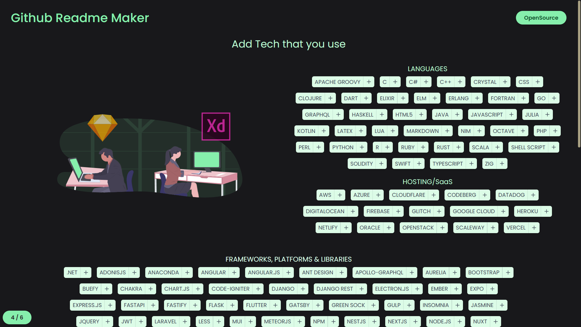 Pembuat readme github media 4