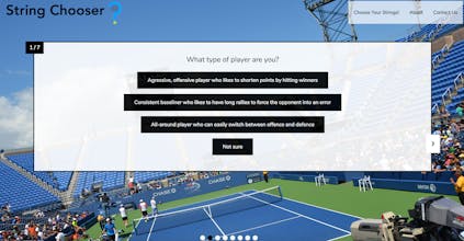 Tennis String Chooser gallery image