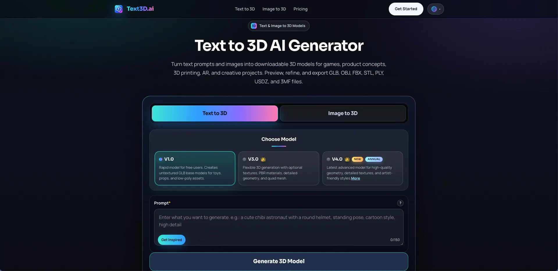 Text3D.ai gallery image