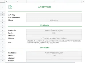 Connect Google Sheets to Shopify gallery image