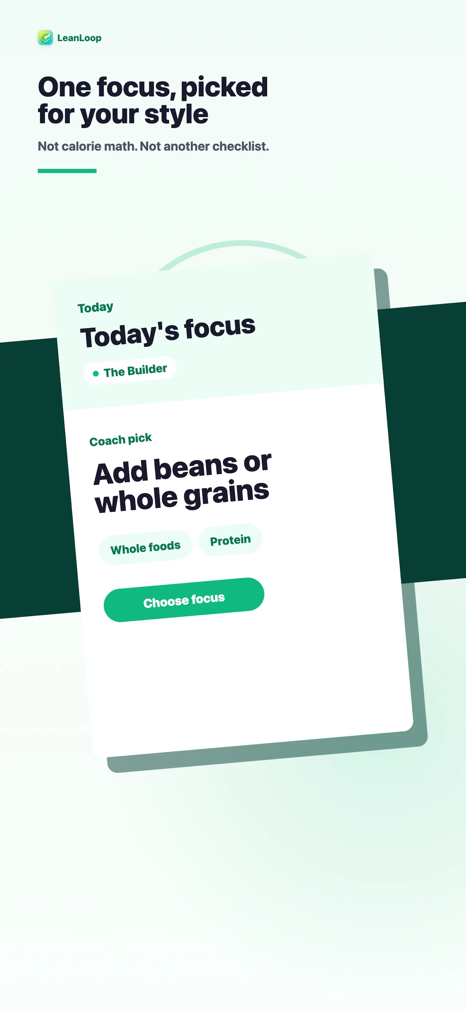 LeanLoop Weight Loss Coach screenshot 1