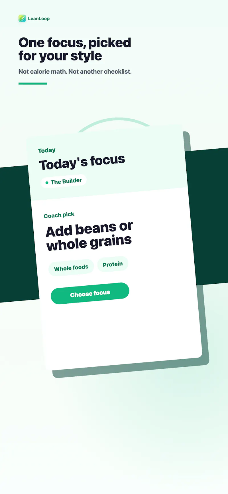 LeanLoop Weight Loss Coach screenshot 1