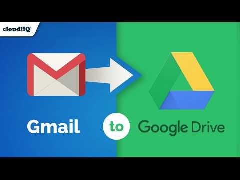Save Emails to Google Drive by cloudHQ media 1