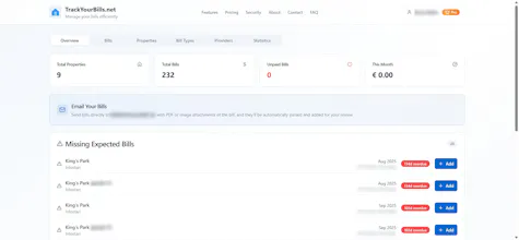 Manage Bills Across All Properties gallery image