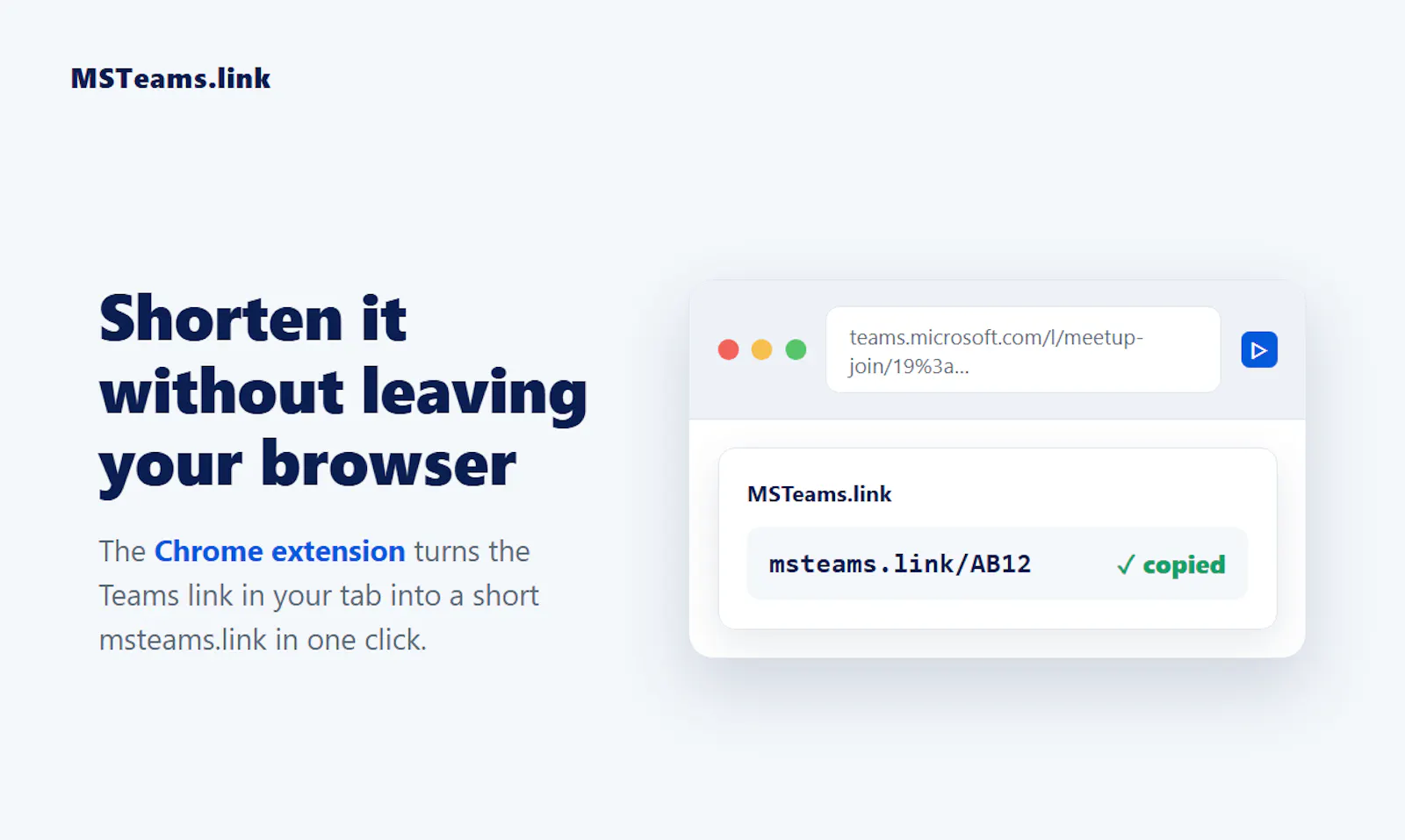MSTeams.link screenshot 3