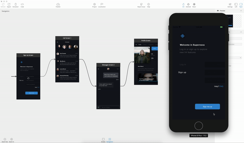 Supernova V4 Turn Sketch Into Ios Android And React