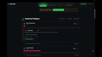 Free Site Audit gallery image
