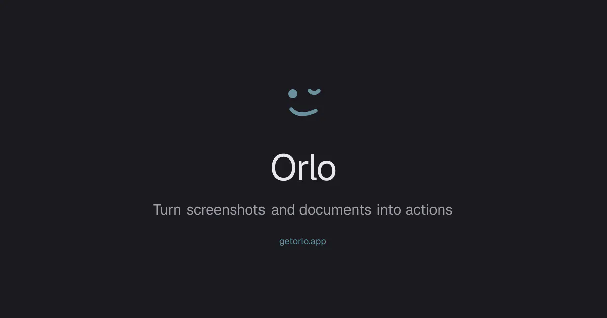 Orlo 제품 배너
