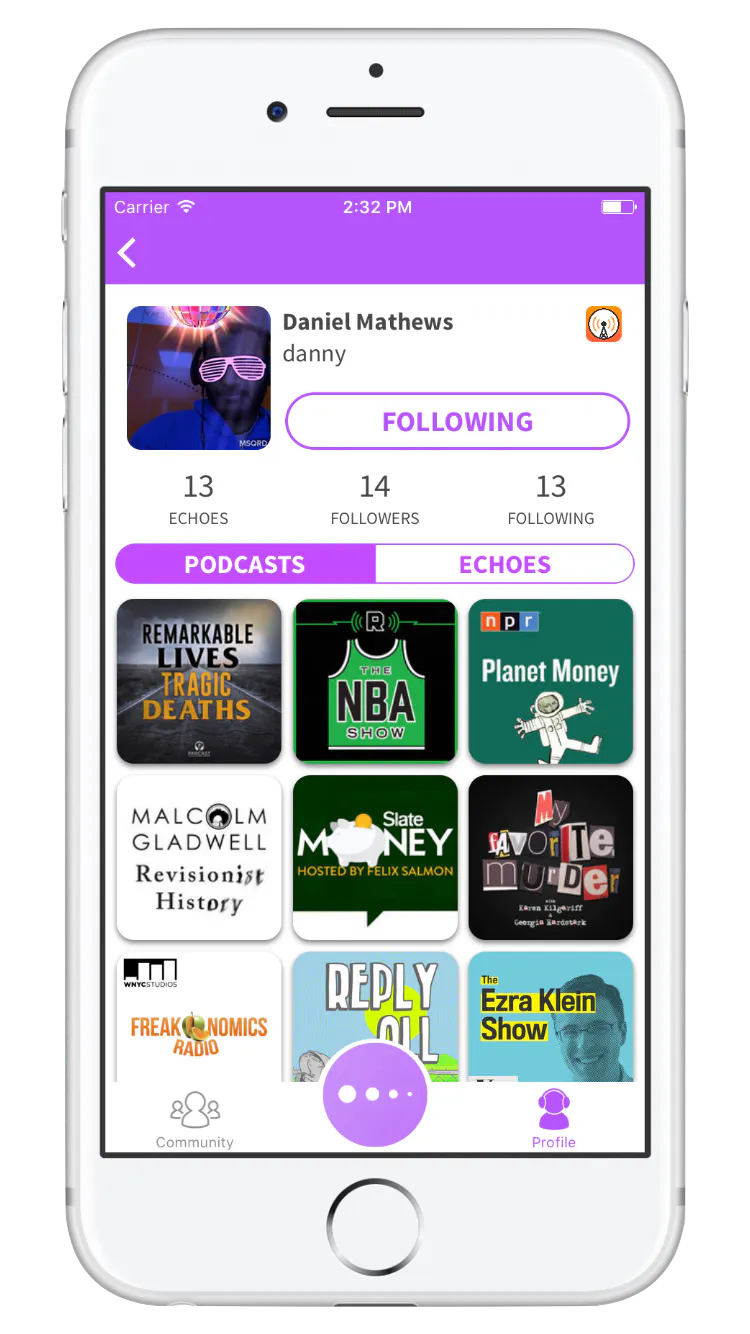 Echo Podcasts Image