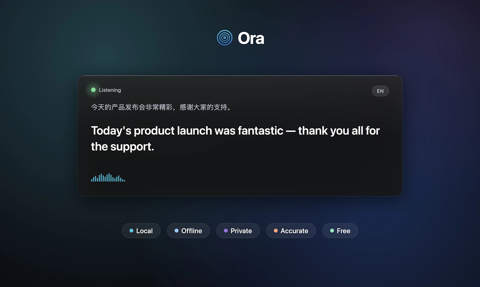 ora screenshot 1