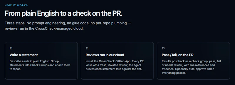 CrossCheck screenshot 3