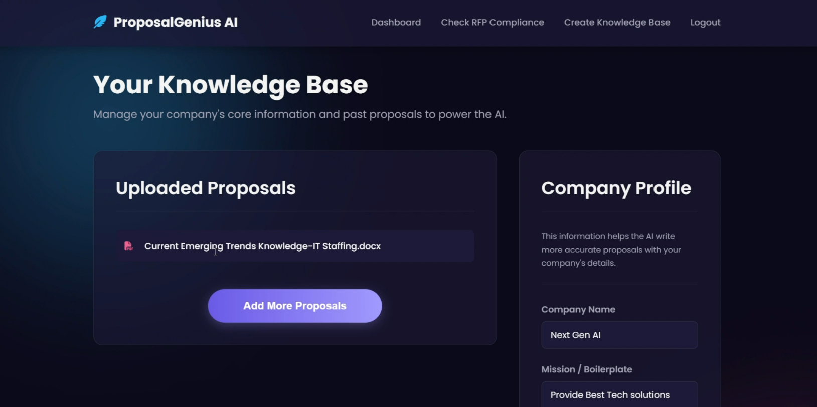 ProposalGenius AI gallery image