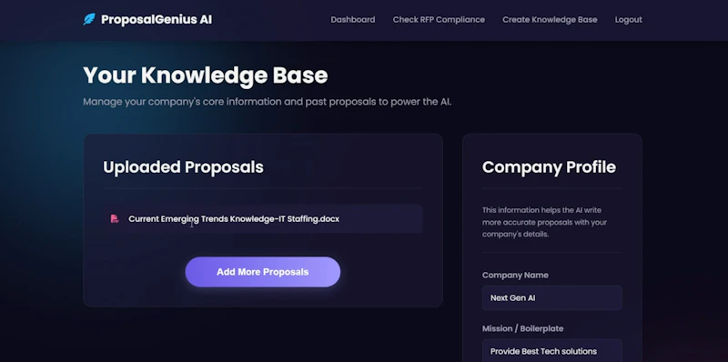 ProposalGenius AI screenshot 4