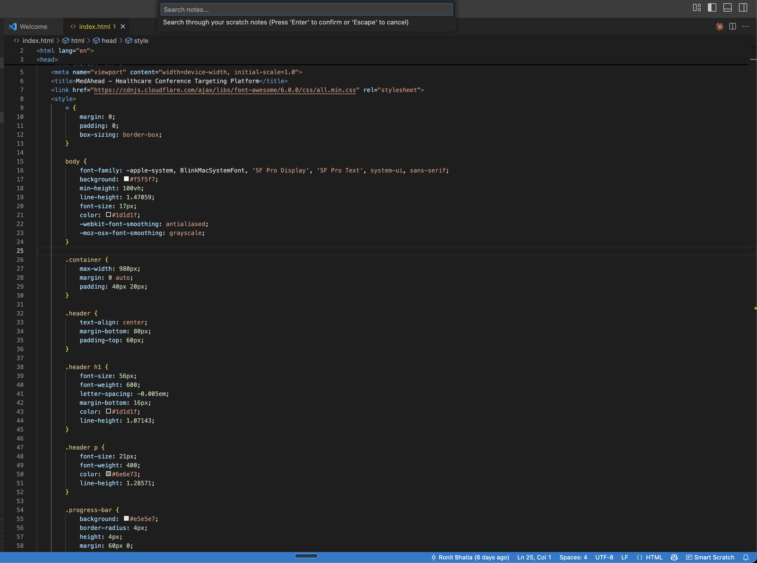 وسائط خدش - لوحة الخدش المتقدمة ل VSCode 2