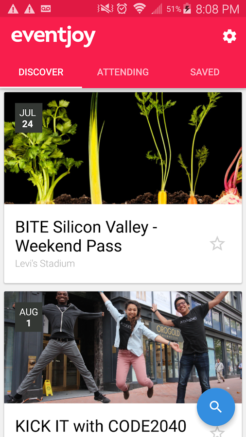 Eventjoy for Android gallery image