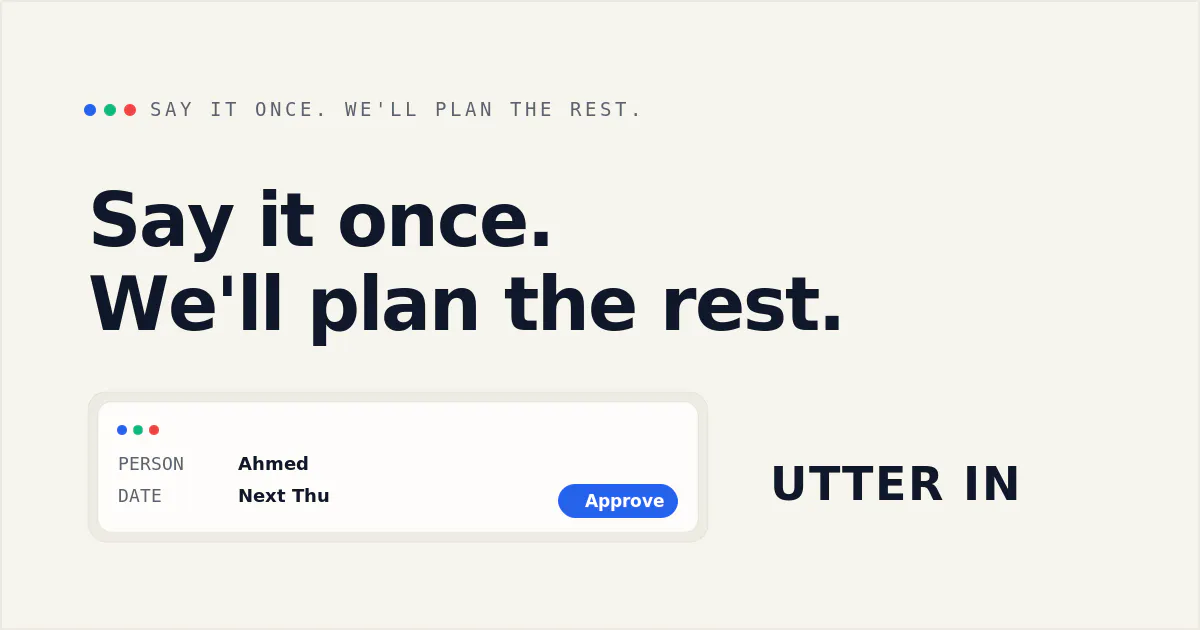 UTTER IN gallery image