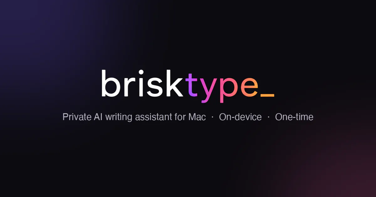 Brisktype 截图