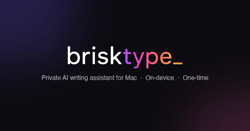 Brisktype screenshot 1
