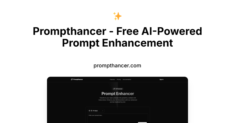 Prompthancer gallery image