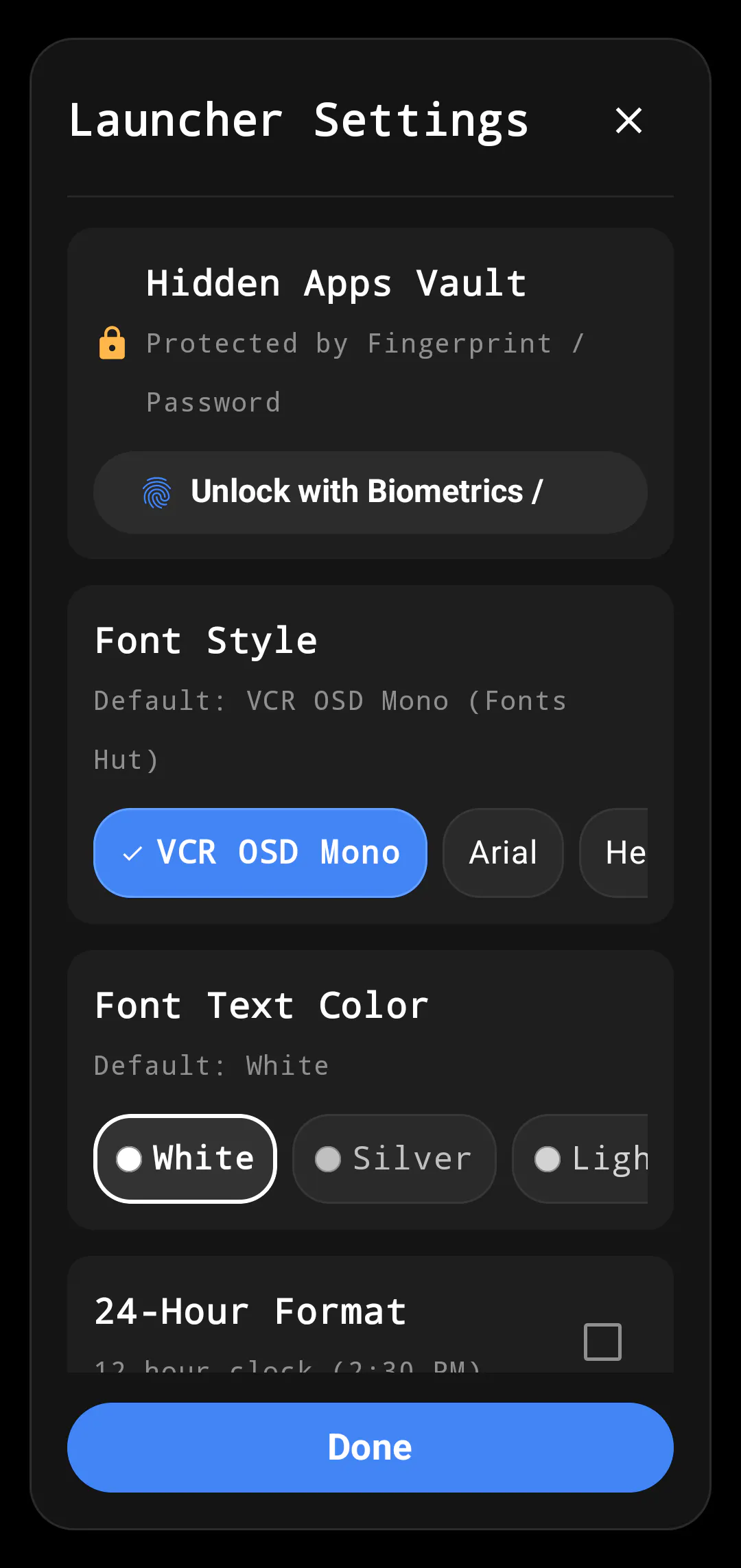 LW Launcher gallery image