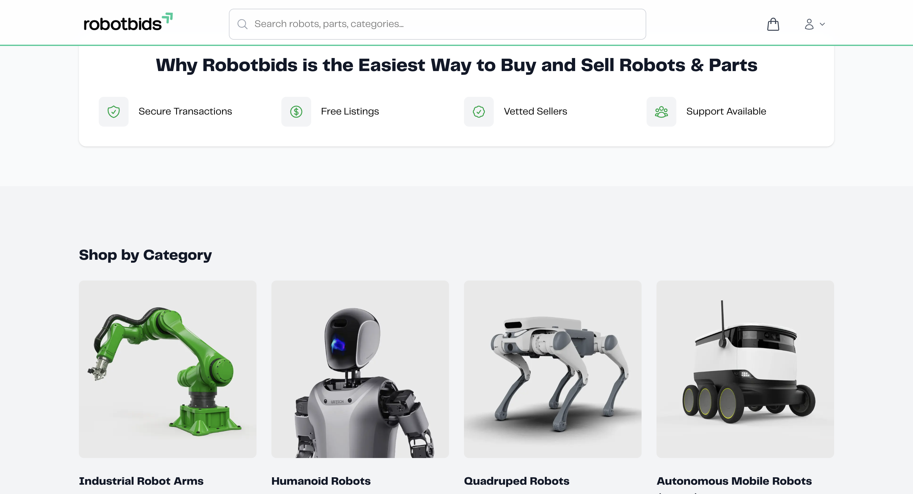 Роботбиды - Покупать и продавать новые, подержанные и отремонтированные роботы (с ИИ) медиа 2